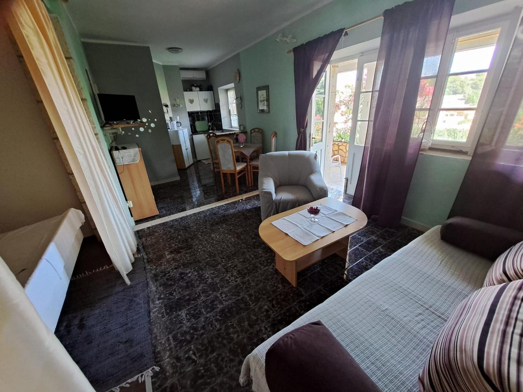 Apartmani Dusica Lumbarda Buitenkant foto